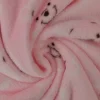 Coral Fleece – Smiling POOH soft pink