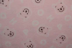 Coral Fleece – Smiling POOH soft pink