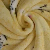 Coral Fleece – Snowman on yellow