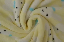Coral Fleece – Sweet bunnies pastel yellow