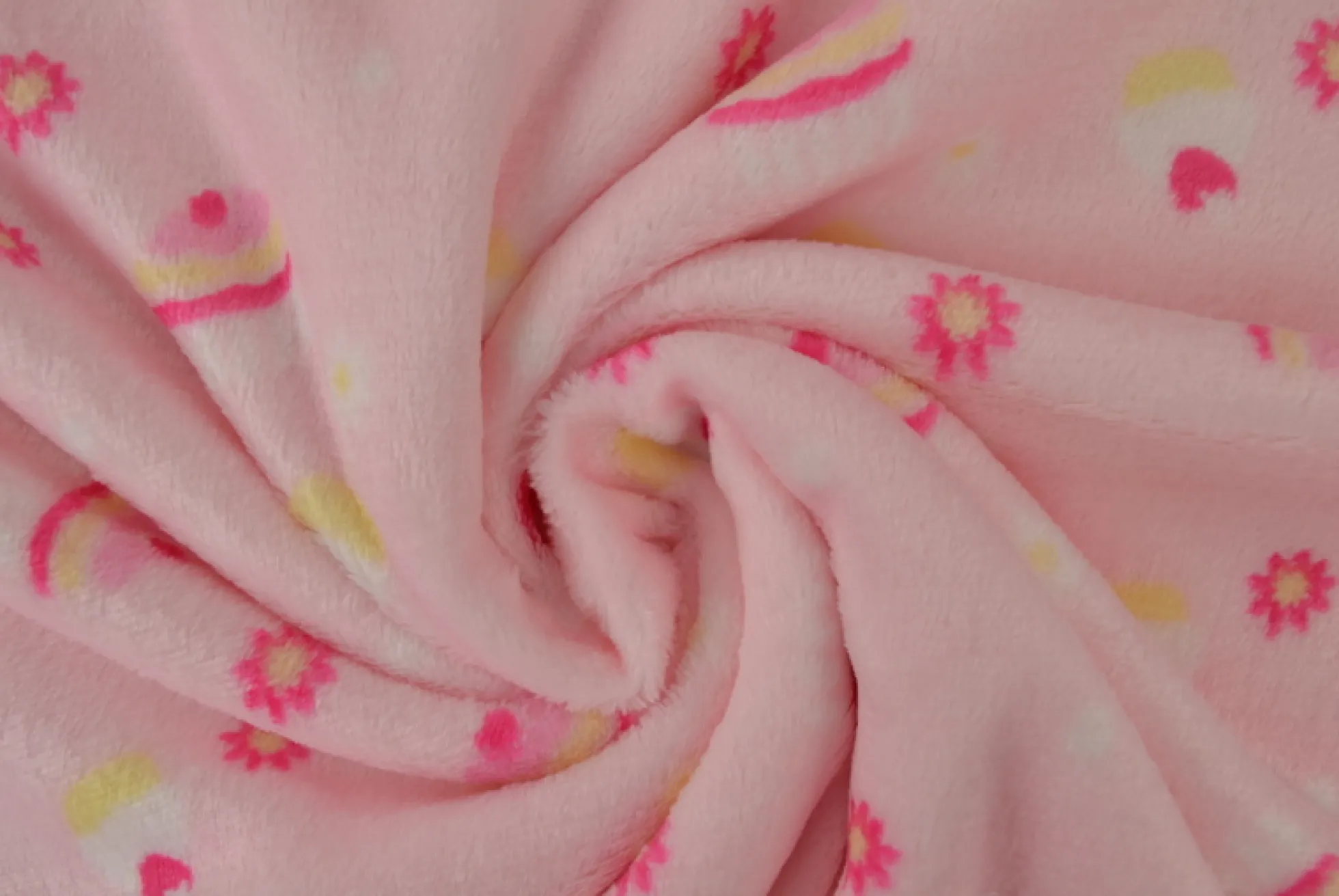 Coral Fleece – Sweet cupcakes pink