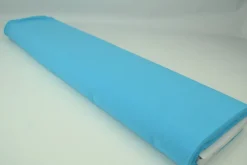 Coupon 50cm x 150cm | Biologische katoen – Aqua blauw