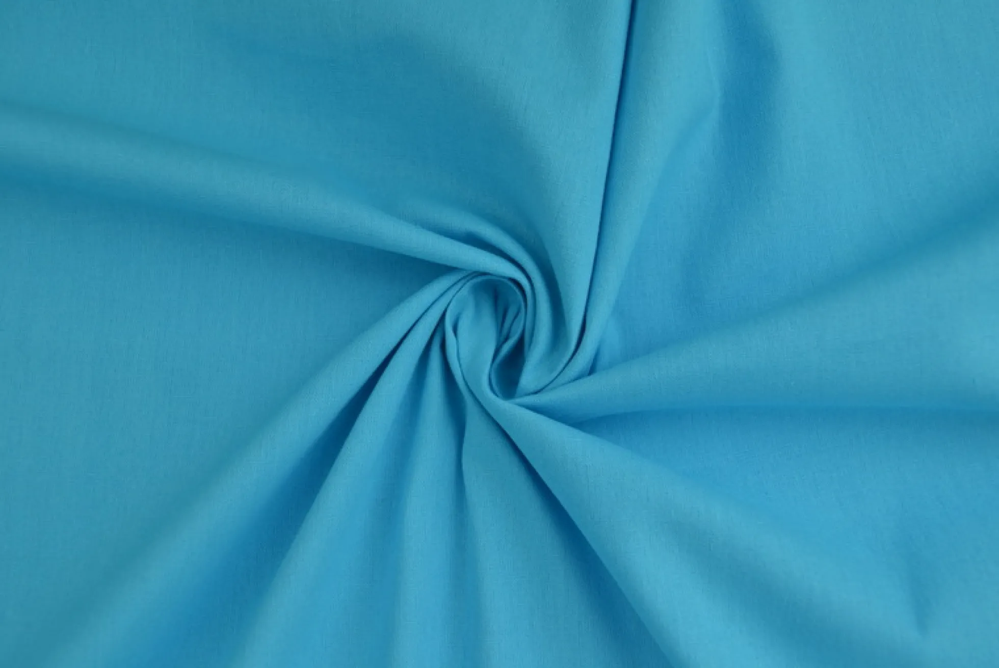 Coupon 50cm x 150cm | Biologische katoen – Aqua blauw