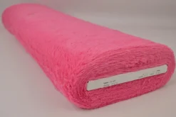 Coupon 185cm x 155cm | Bont kortharig (pluche) – Fuchsia