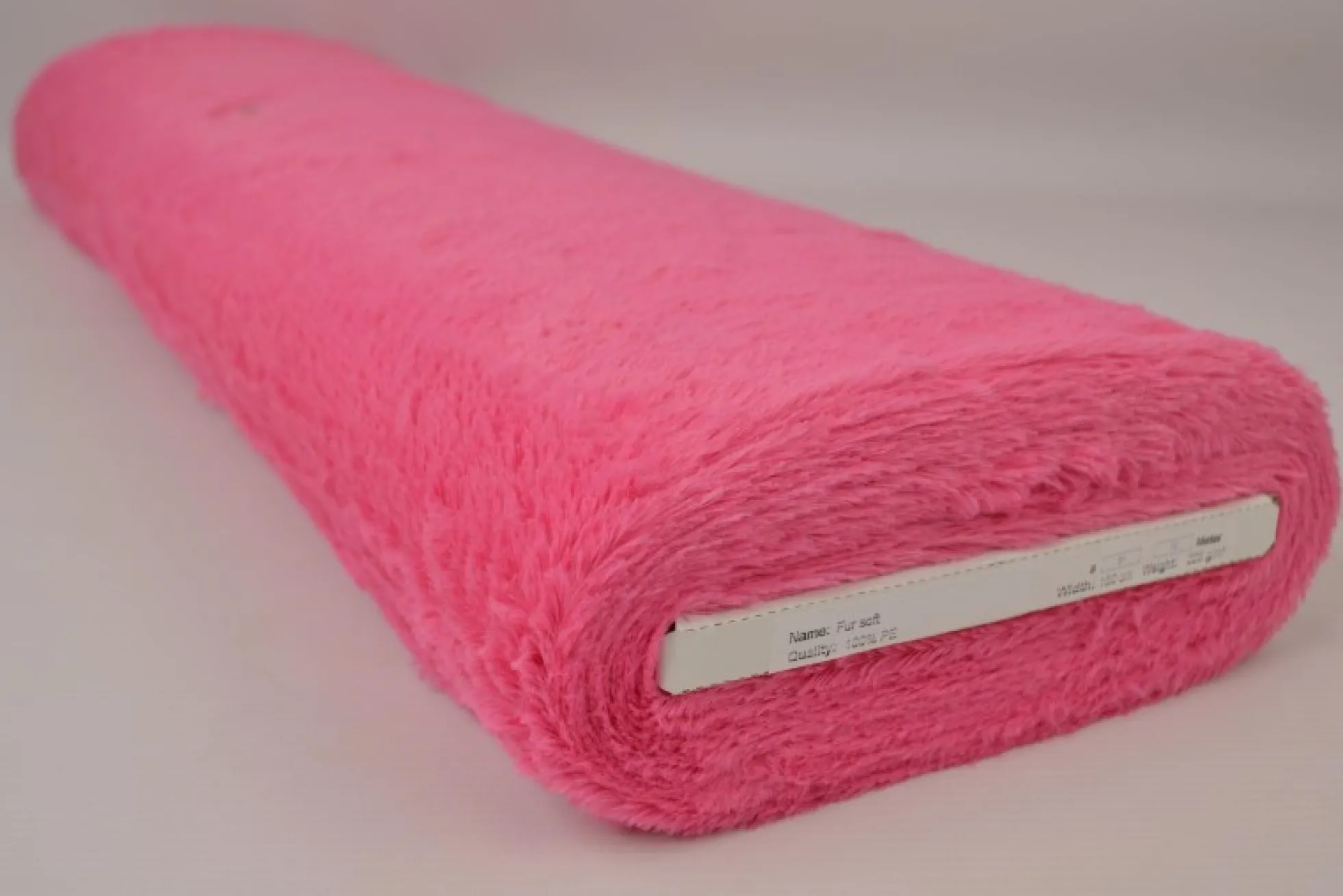 Coupon 185cm x 155cm | Bont kortharig (pluche) – Fuchsia
