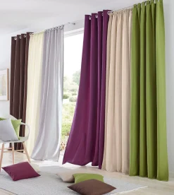 Coupon 95cm x 300cm | Brandvertragende stof: Taupe