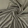 Coupon 130cm x 165cm | Fluweel stretch: Zilver