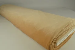 Coupon 75cm x 165cm | Fluweel stretch: Beige