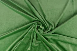 Coupon 80cm x 165cm | Fluweel stretch: Licht groen