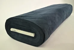 Coupon 70cm x 140cm | Katoen fluweel stretch – Donkerblauw