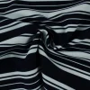 Coupon 150cm x 155cm | Lycra – Navy lines