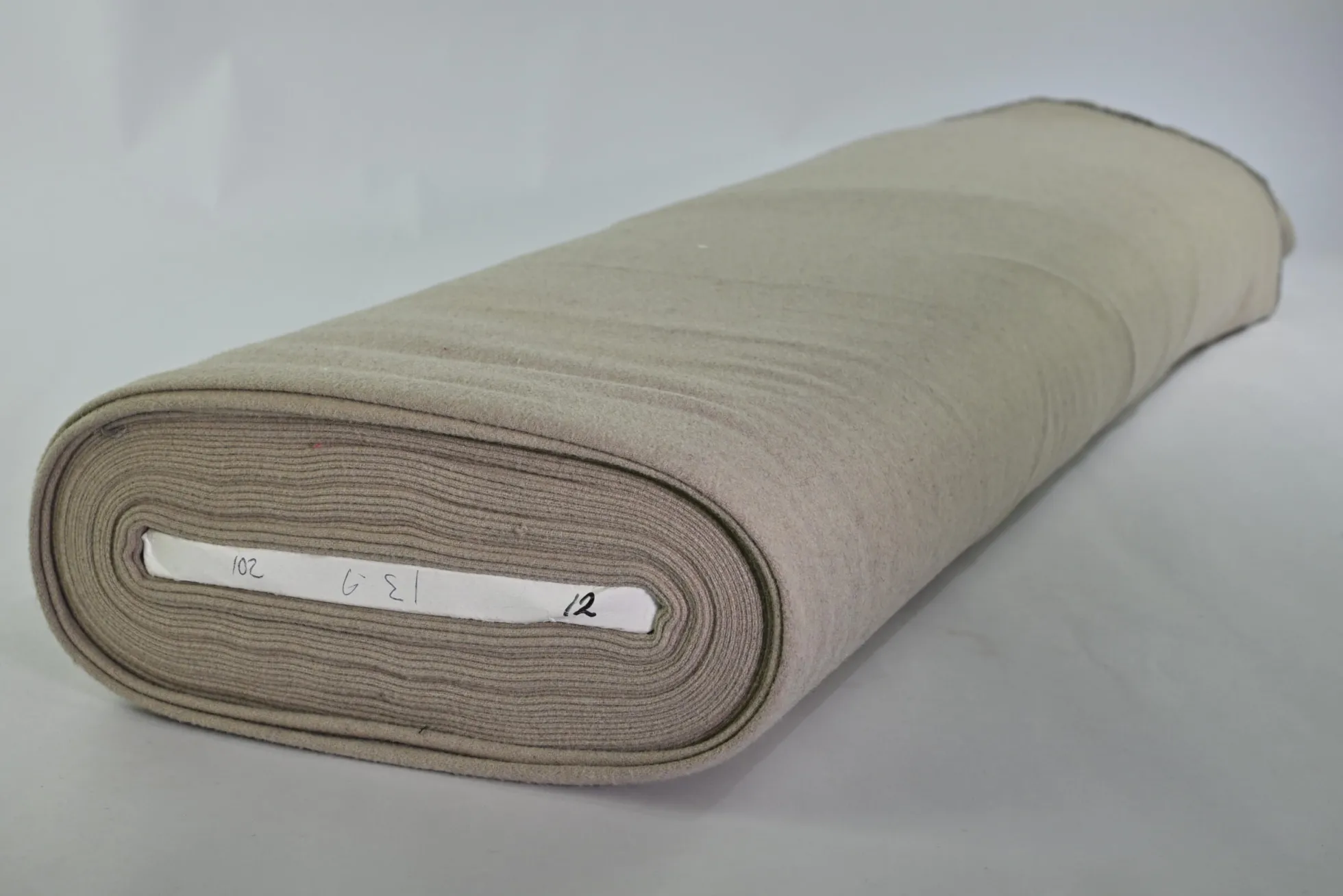 Coupon 45cm x 150cm | Pantalonstof – Zand kamgaren melange