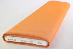 Coupon 150cm x 150cm | Taft two-tone – Orange & salmon