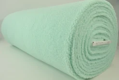 Coupon 125cm x 160cm | Teddy / borg – Licht mintgroen