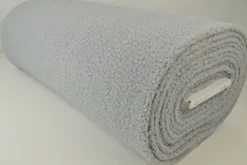 Coupon 90cm x 160cm | Teddy / borg – Zilvergrijs