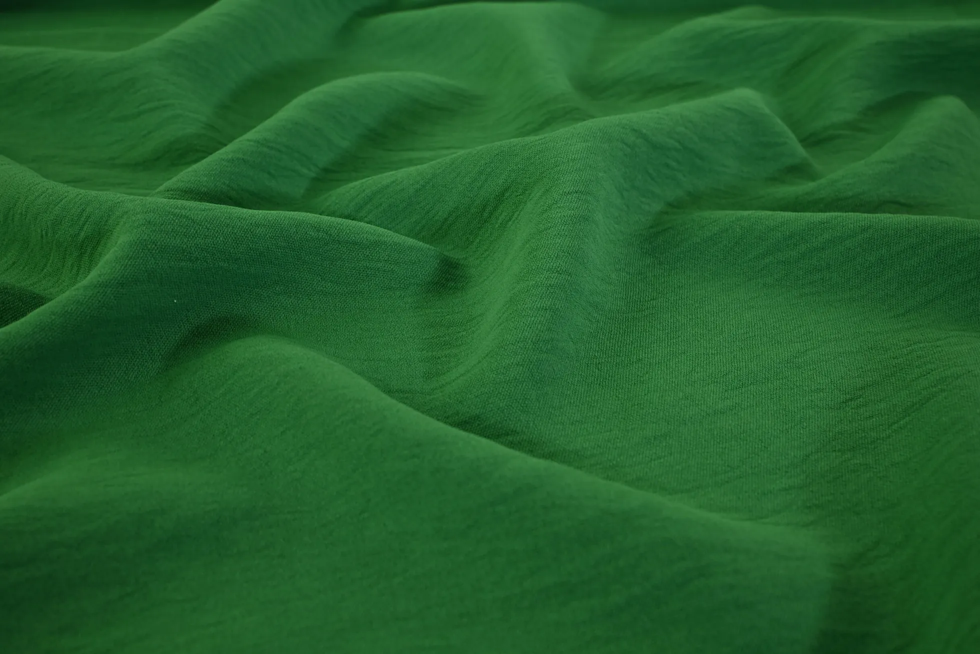 Coupon 150cm x 145cm | Viscose crêpe – Groen