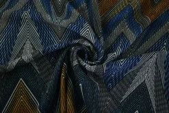 Crêpe / bubble chiffon – Zigzag