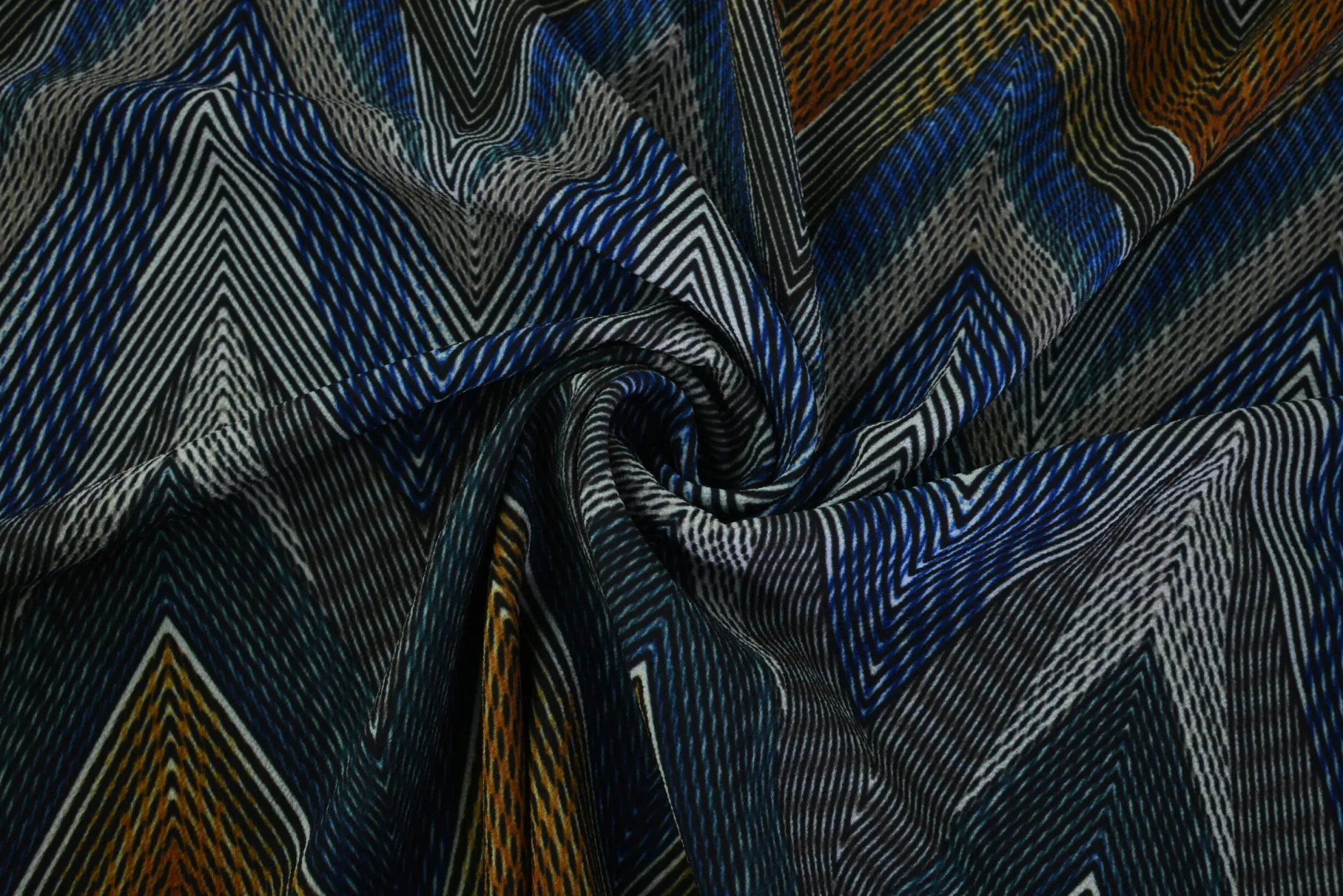 Crêpe / bubble chiffon – Zigzag