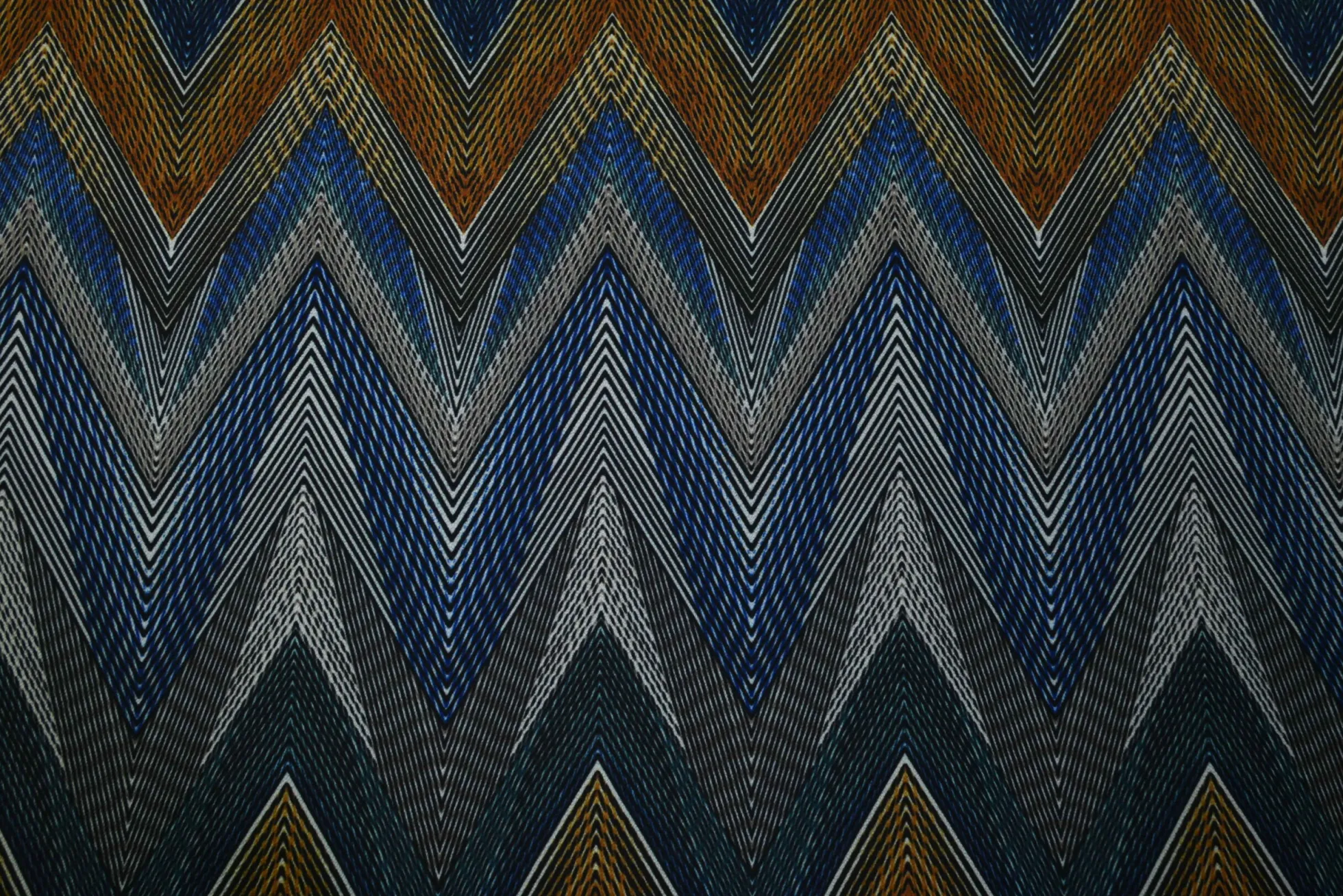 Crêpe / bubble chiffon – Zigzag