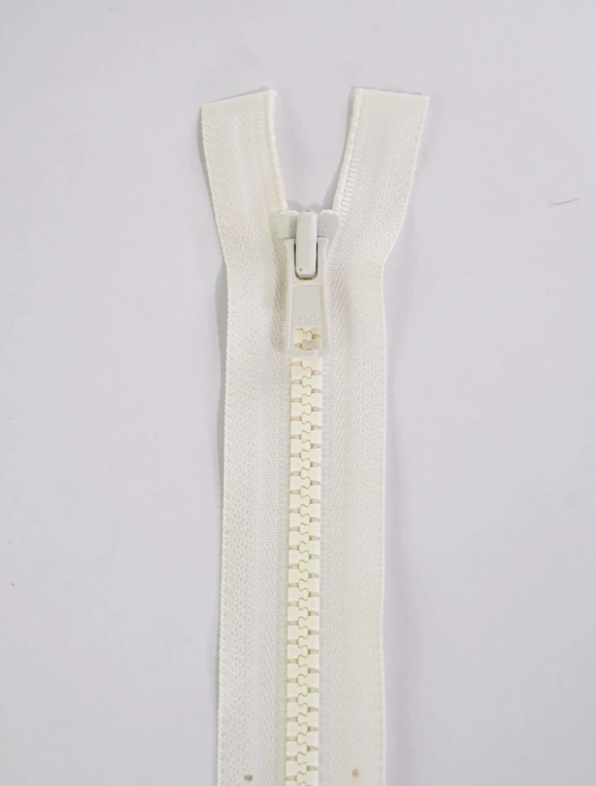 Deelbare YKK Bloktandrits | Gebroken wit – 780 cm