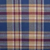 Flanel ruit – Beige, blauw & bordeauxrood