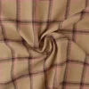 Flanel ruit – Beige & donkerbruin