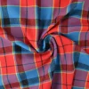 Flanel ruit – Cassis, rood, petrol & lichtgeel