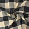 Flanel ruit – Champagne & zwart