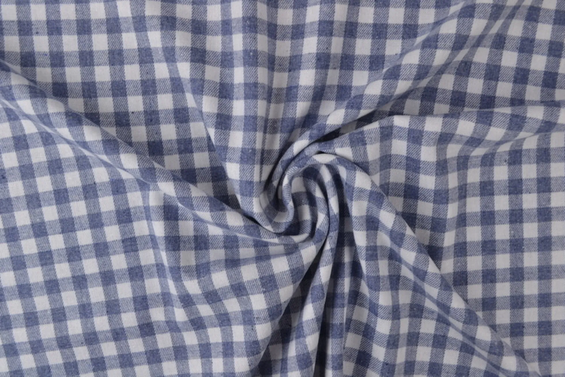 Flanel ruit – Donkerblauw & wit