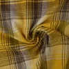 Flanel ruit – Geel, zwart & gebroken wit