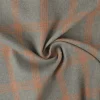 Flanel ruit – Grijs & cognac