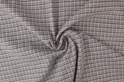 Flanel ruit – Grijs & donkerbruin