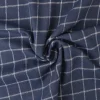 Flanel ruit – Navy & wit