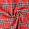 Flanel ruit – Rood, gebroken wit, lichtgrijs & zwart