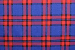 Flanel ruit – Rood, kobaltblauw & zwart
