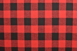 Flanel ruit – Rood & zwart