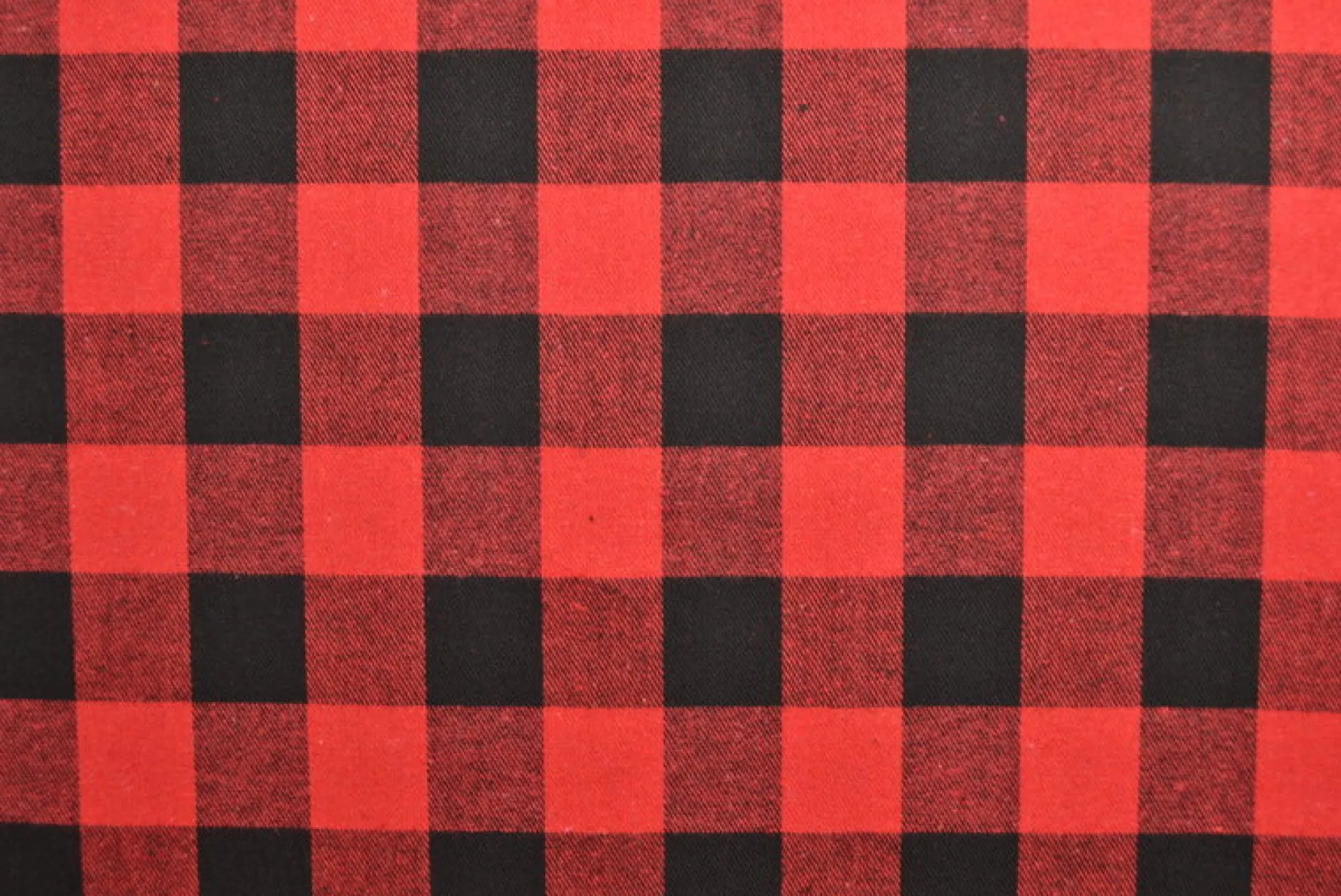 Flanel ruit – Rood & zwart
