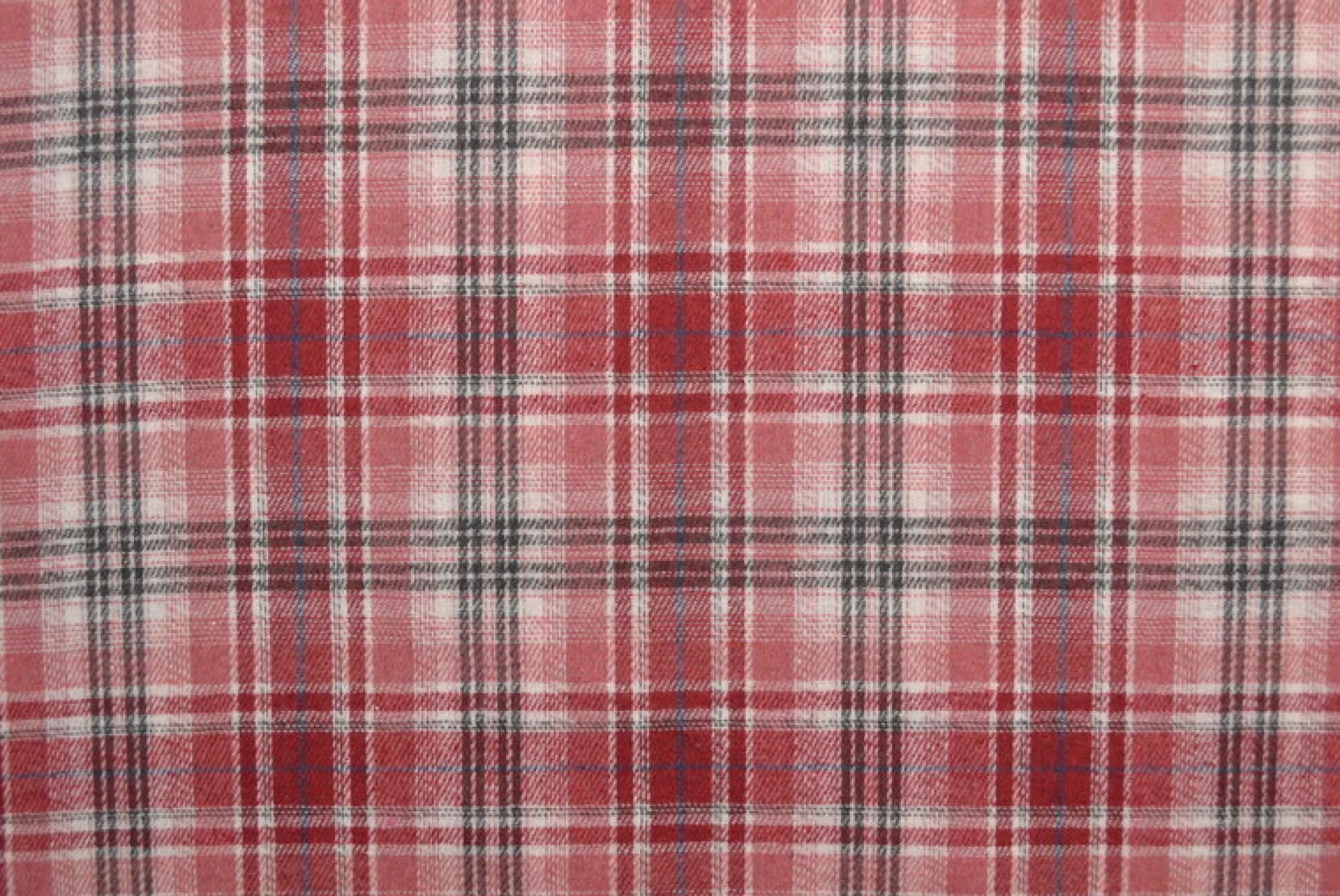 Flanel ruit – Warmrood, oudroze, gebroken wit & blauw