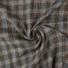 Flanel ruit – Zwart gemêleerd & bruin