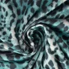Fluweel stretch – Aqua animal