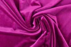 Fluweel stretch: Cassis