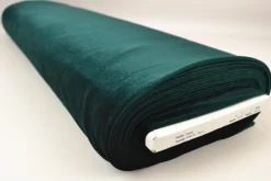 Fluweel stretch: Donkergroen