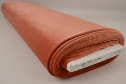 Fluweel stretch: Koper