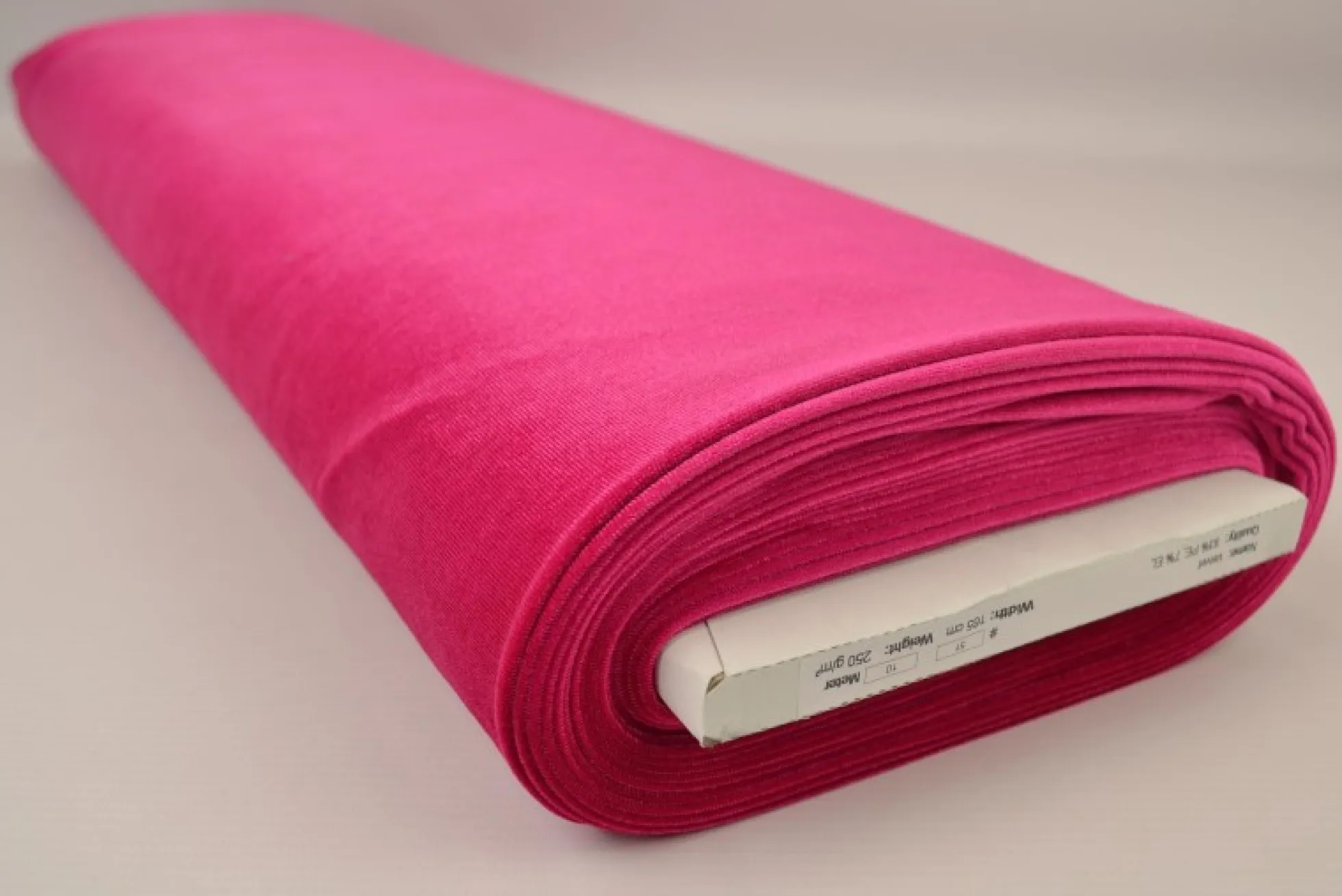 Fluweel stretch: Koraalroze
