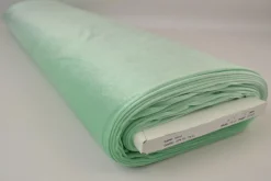 Fluweel stretch: Mintgroen