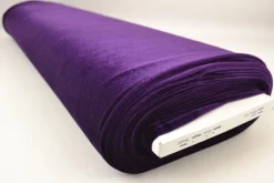 Fluweel stretch: Paars