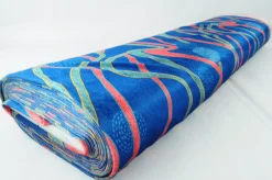 Fluweel stretch – Seaweed dark petrol