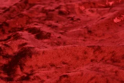 Fluweel / Velours brandvertragend – Donkerrood crushed