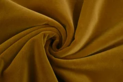 Fluweel / Velours – Okergeel / goud katoen
