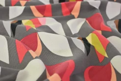 French terry – Abstract tulips